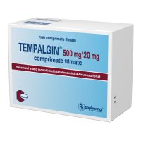 Темпалгин №100 (10*10) таблетки п/п/о (Анальгин+Темпидон)